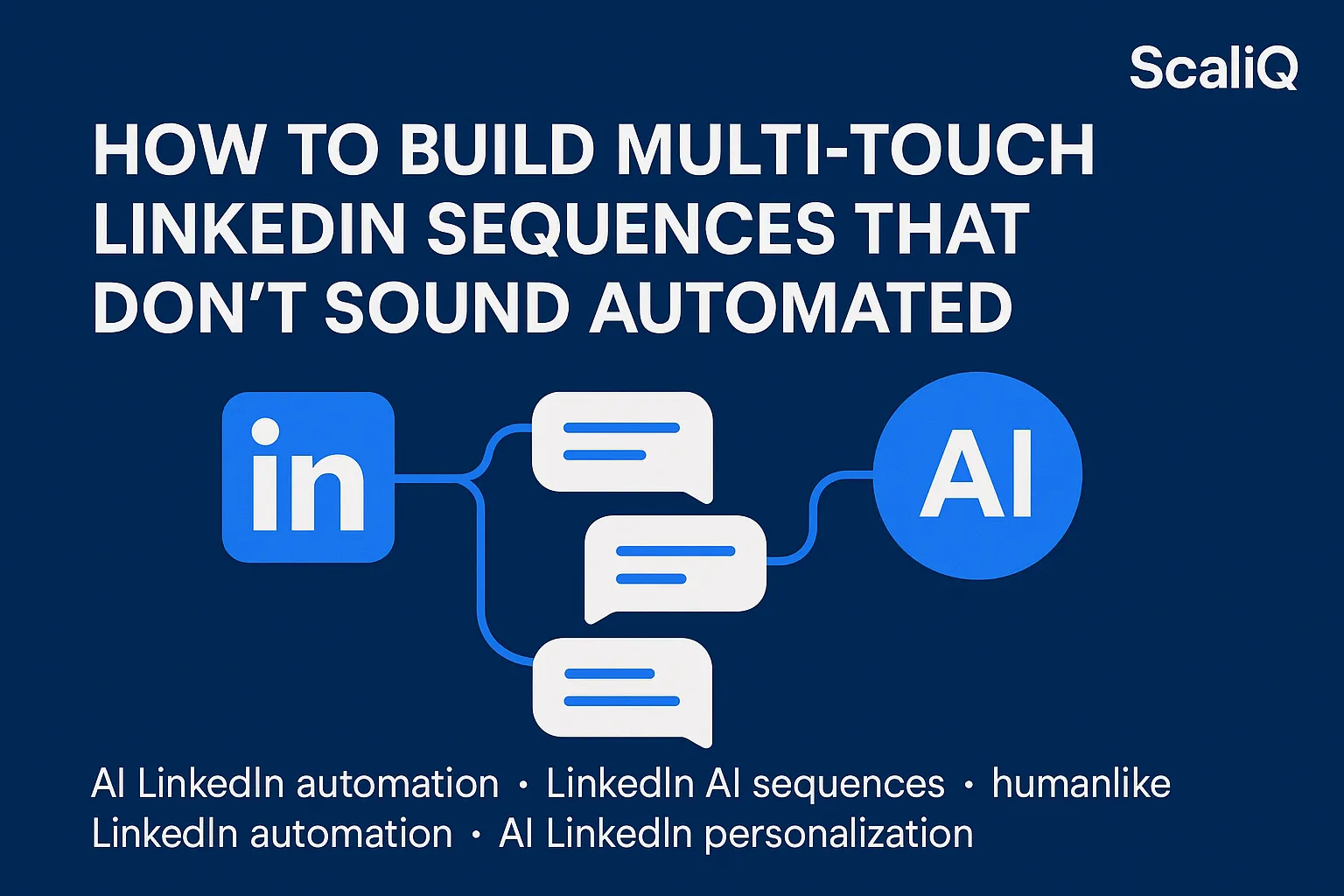 A professional engaging in a LinkedIn conversation, showcasing personalized communication and humanlike interaction strategies.