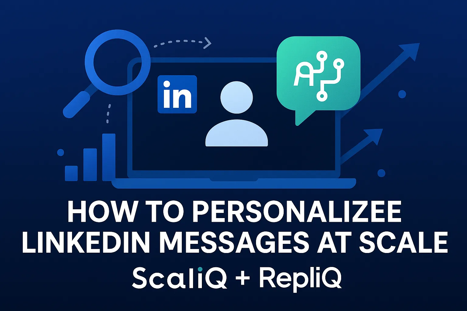 A professional team analyzing LinkedIn outreach strategies with data visuals and personalized messaging tools on screens.