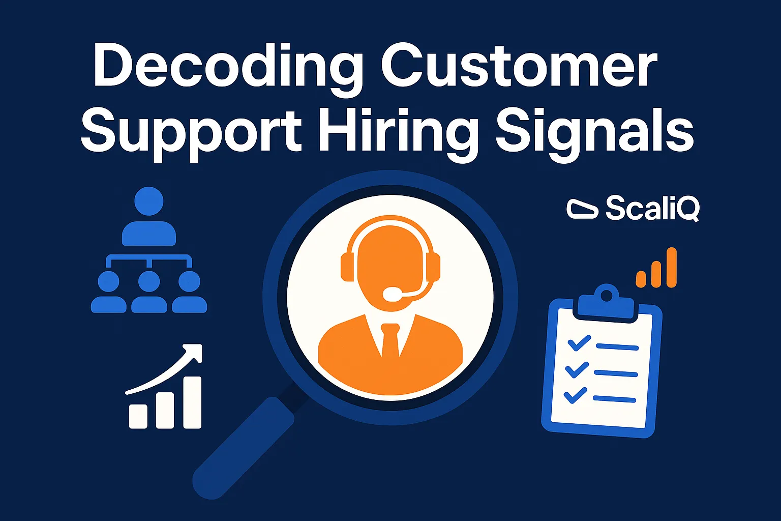 LinkedIn profile with customer support job posts highlighted to signal company expansion and sales opportunity