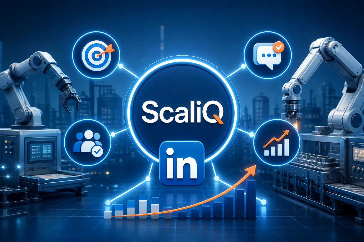 Industrial automation pro using LinkedIn to spot buying signals and start tailored sales conversations