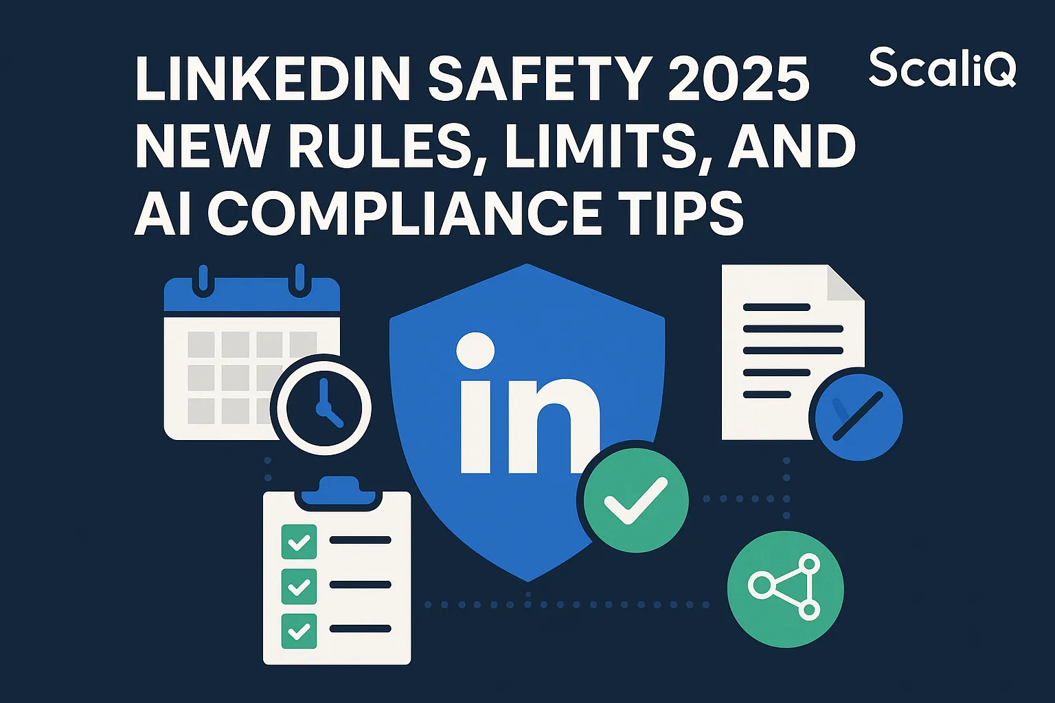 A professional team analyzes LinkedIn compliance strategies, highlighting automation safety and responsible outreach methods for 2025.