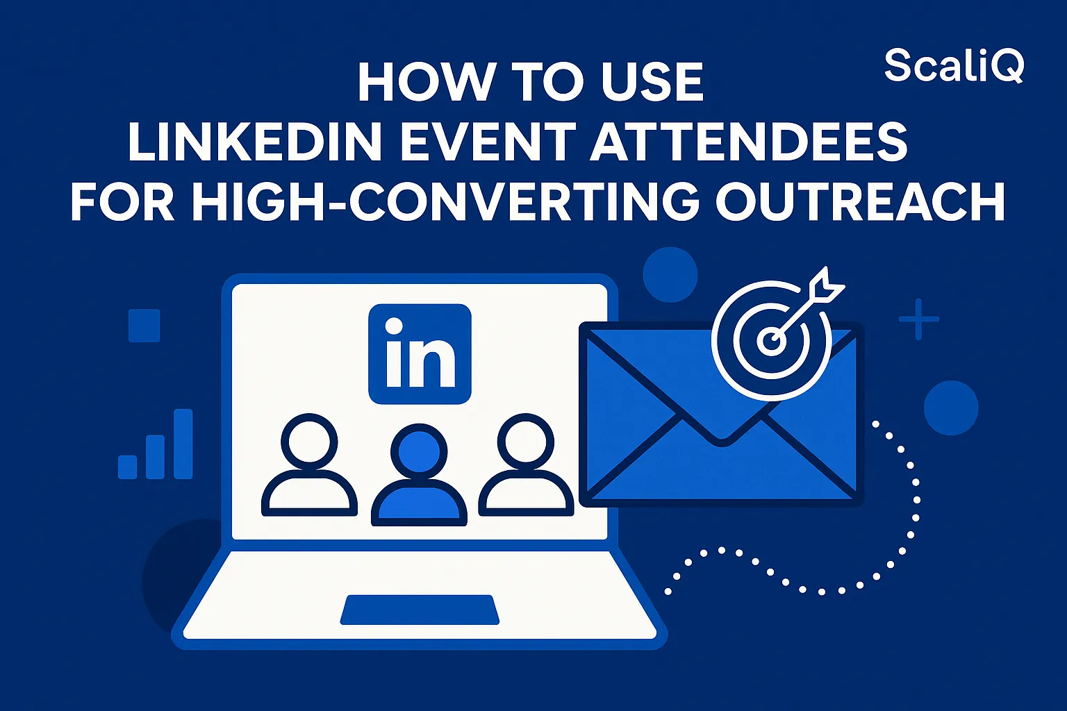 LinkedIn event attendees listed on a screen, highlighting high-intent leads for targeted outreach and follow-up