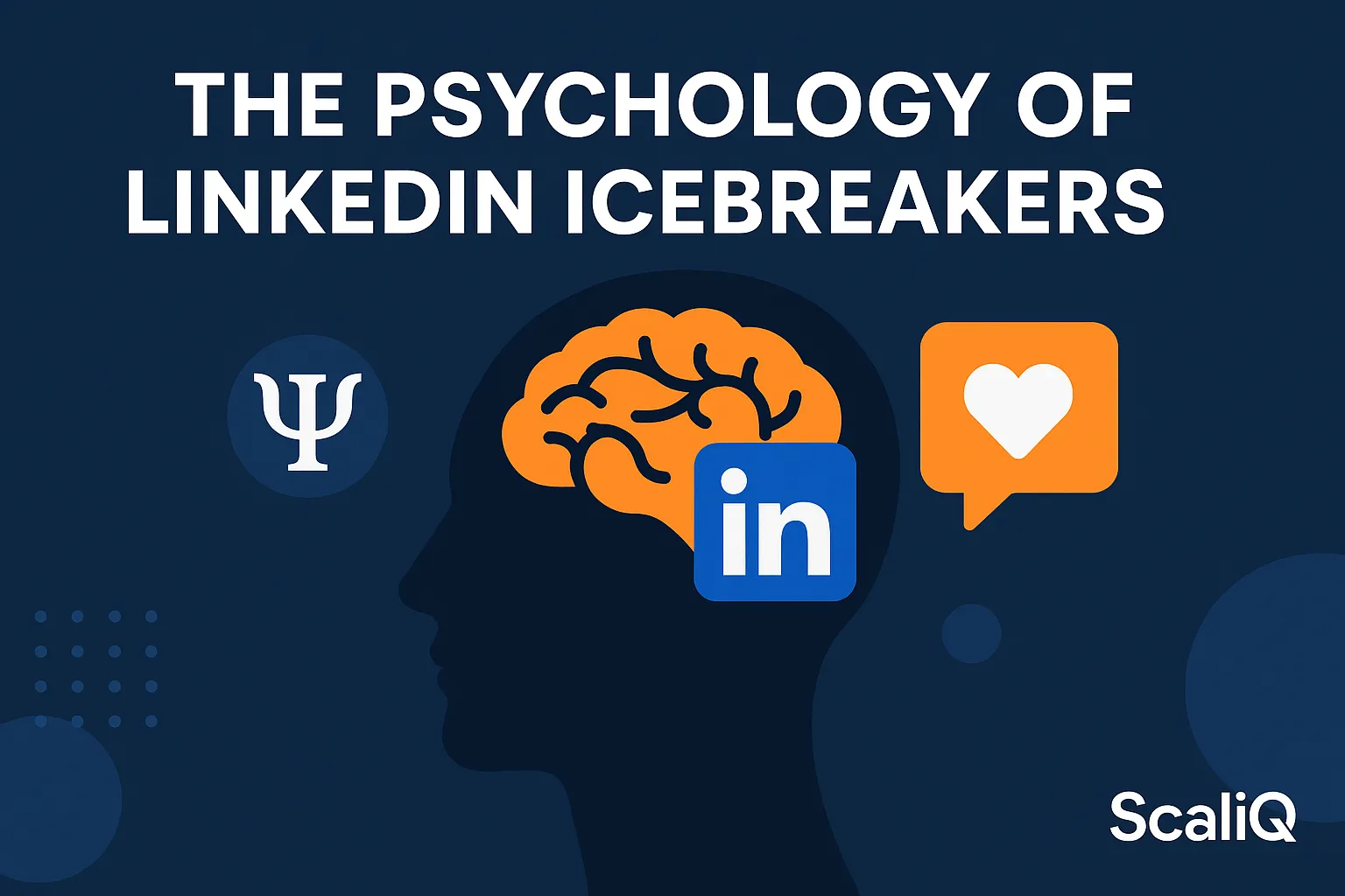 A person typing on a laptop with LinkedIn open, surrounded by notes on emotional triggers and AI, illustrating effective networking strategies.