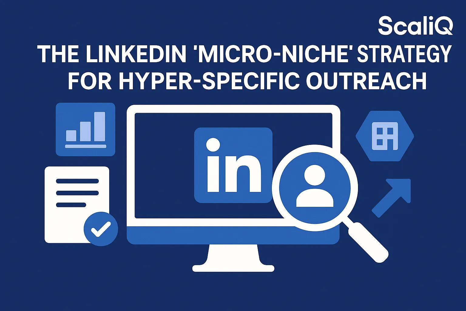 LinkedIn outreach dashboard highlighting micro-niche audience segments and signal-based targeting for sharper prospecting