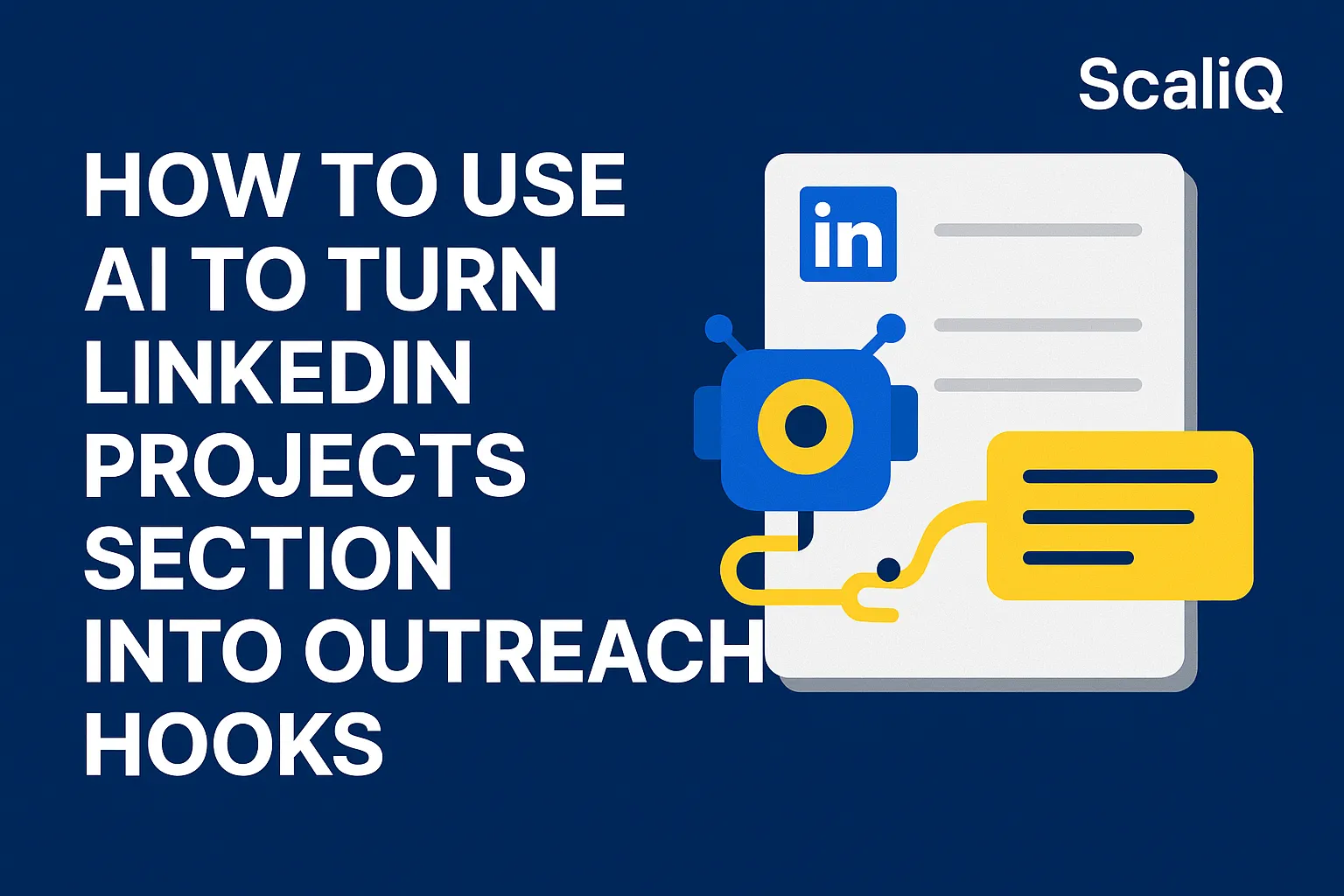 AI workflow transforming LinkedIn project details into personalized cold email hooks
