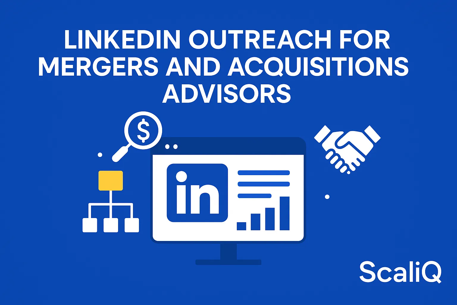 M&A advisor using LinkedIn and Sales Navigator to target prospects and manage deal outreach pipeline