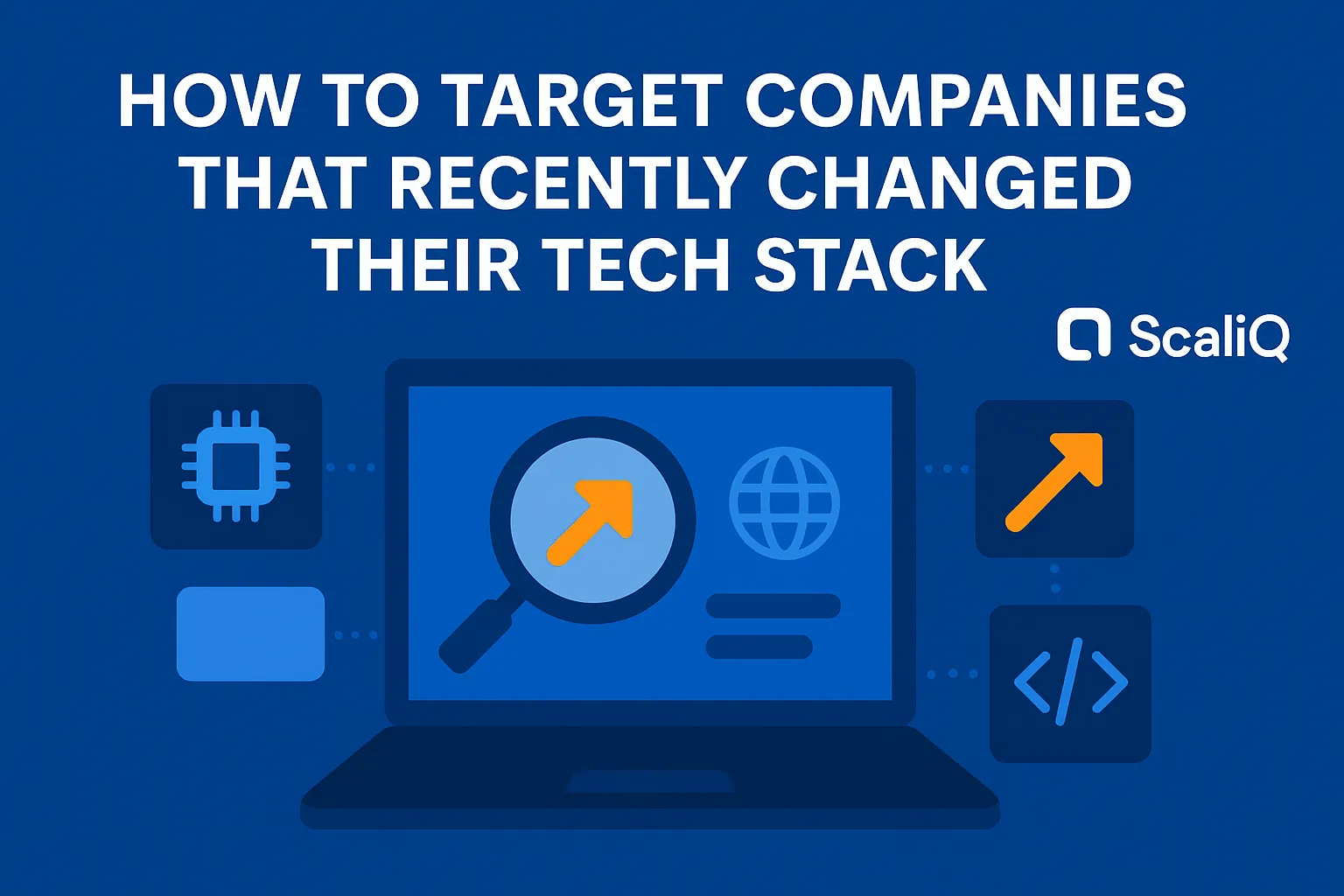 GTM team analyzing account signals and tech stack changes to prioritize timely outreach