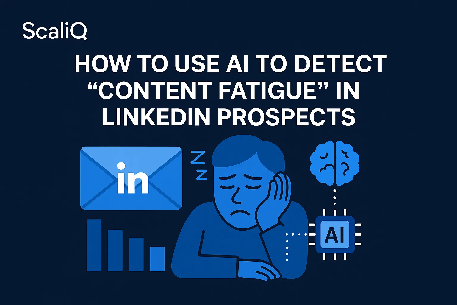 AI analyzing LinkedIn prospect signals to flag outreach fatigue and guide smarter next steps