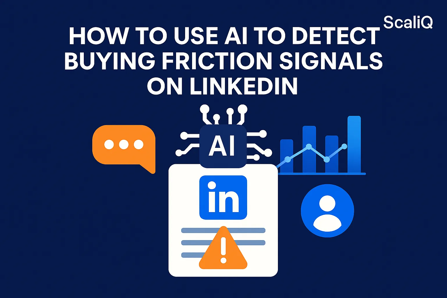 AI analyzing LinkedIn activity to spot buying friction and guide smarter sales outreach