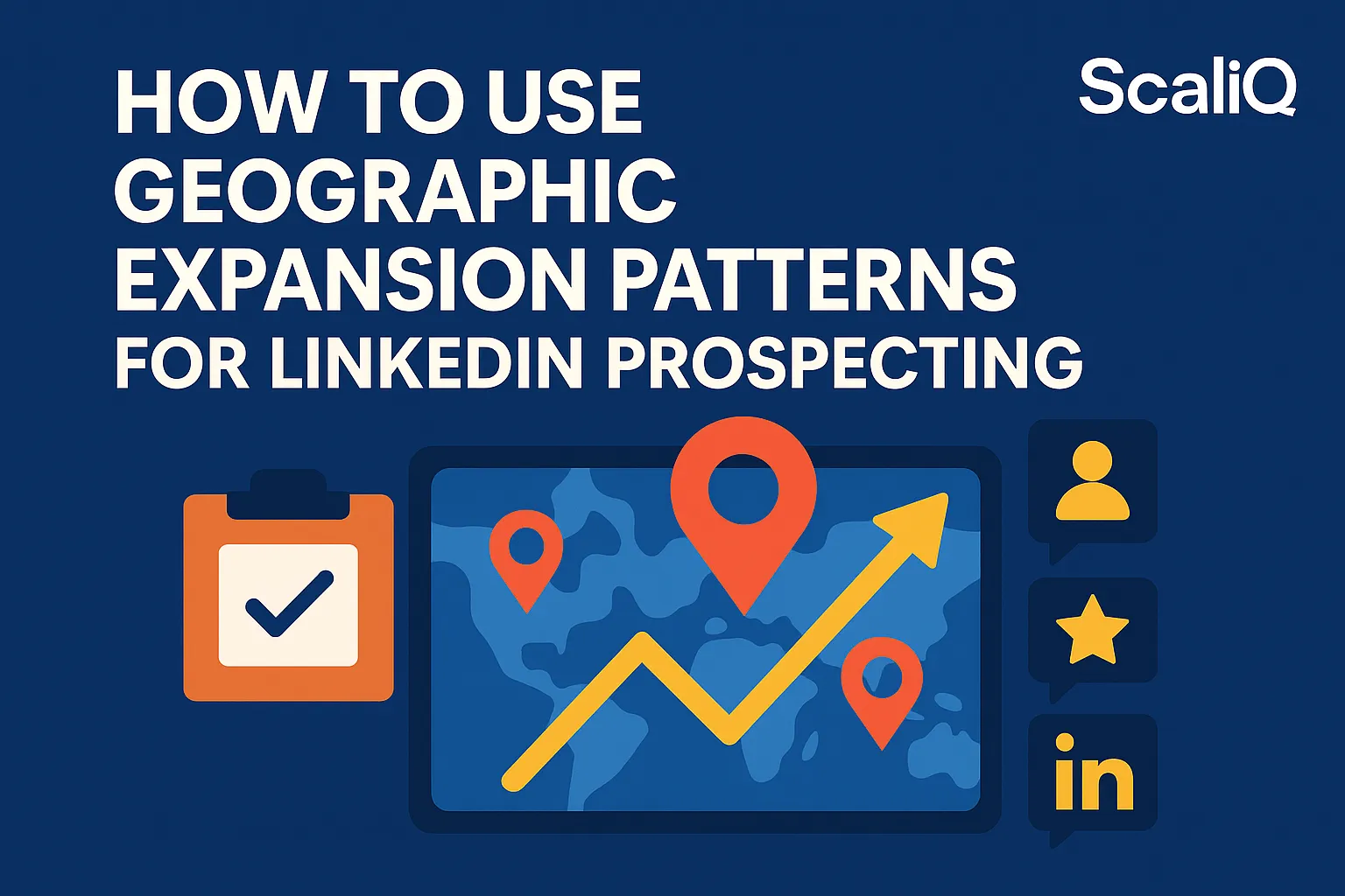 Sales team mapping office openings, hiring clusters, and new market launches for LinkedIn prospecting