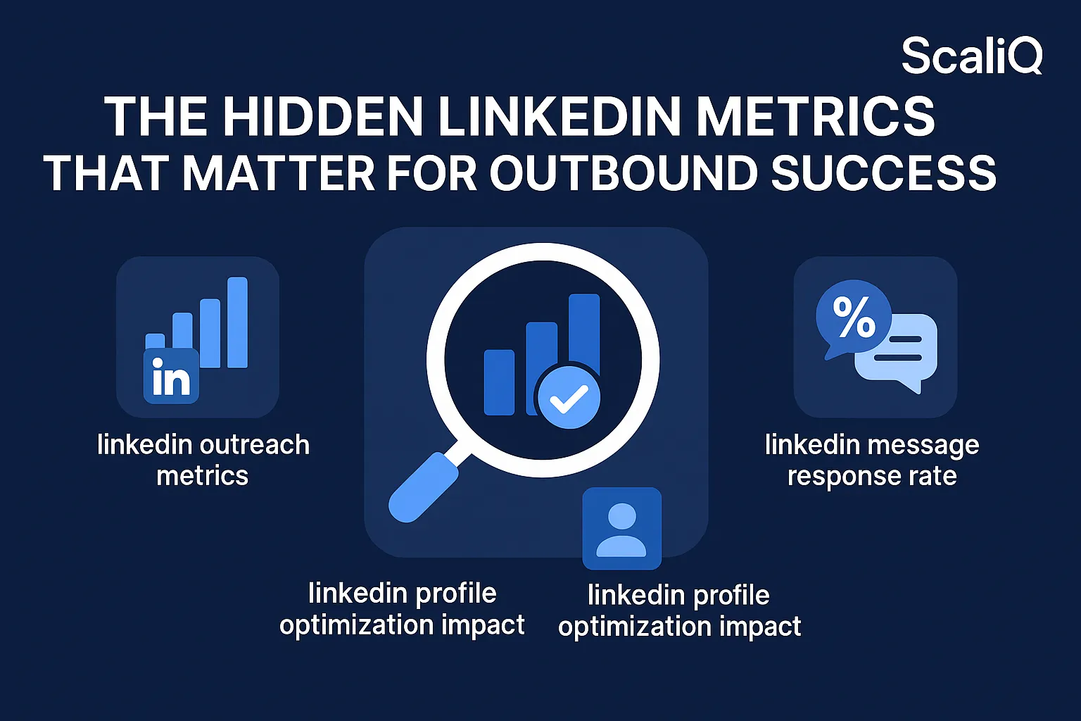 A person analyzing LinkedIn metrics on a laptop, uncovering key outreach insights for improved response rates.