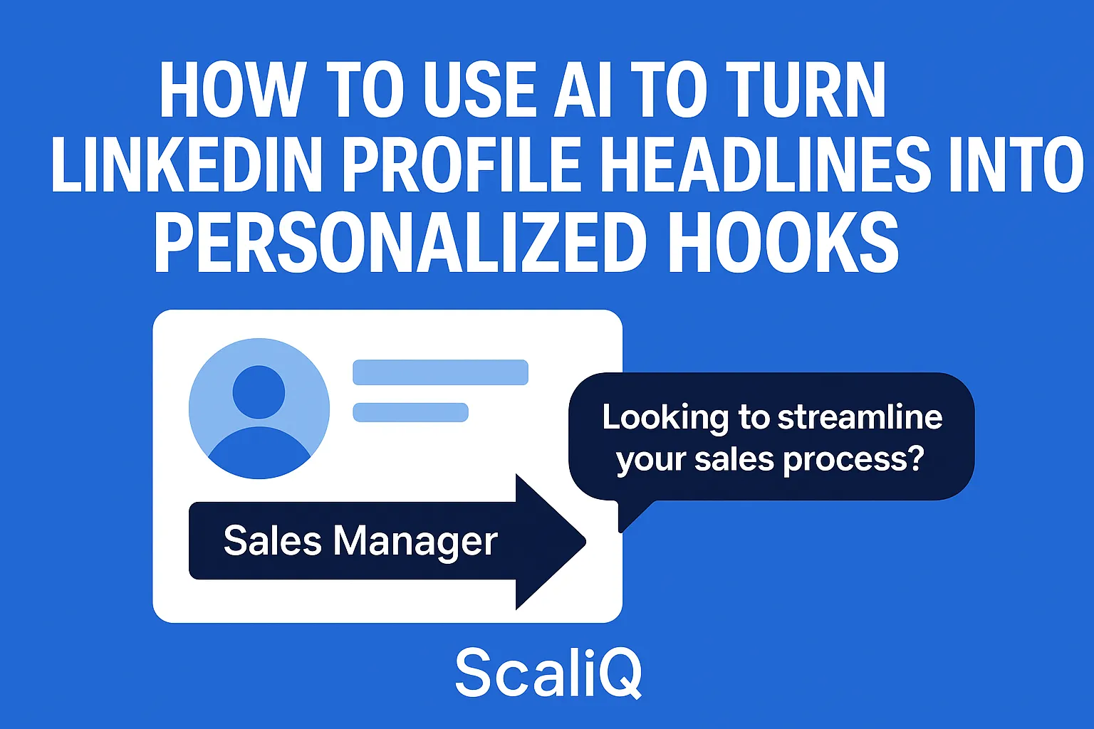 AI workflow turning LinkedIn headlines into personalized outreach hooks for better cold openers