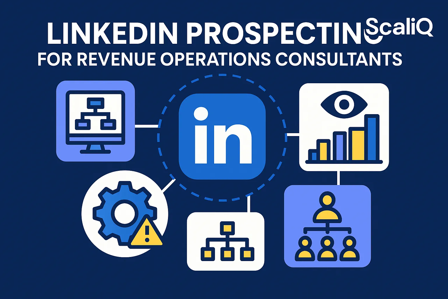 RevOps consultant reviewing LinkedIn leads and CRM signals to find higher-quality prospects