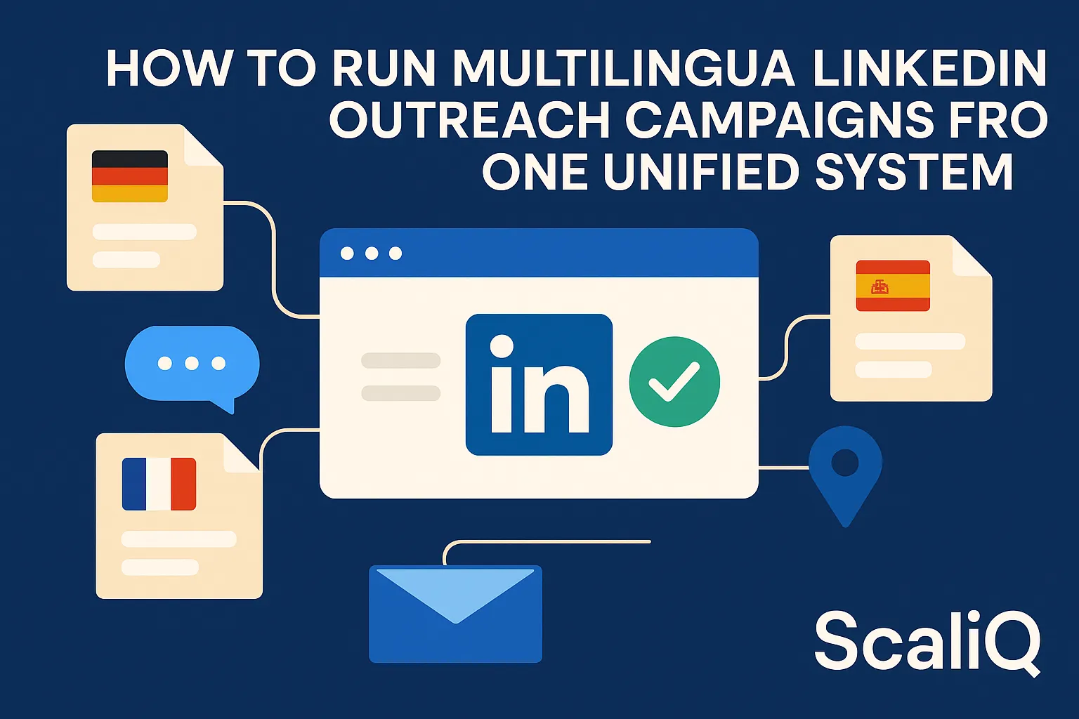 A diverse team collaborating on a digital strategy, integrating multilingual outreach tools for effective LinkedIn campaigns.